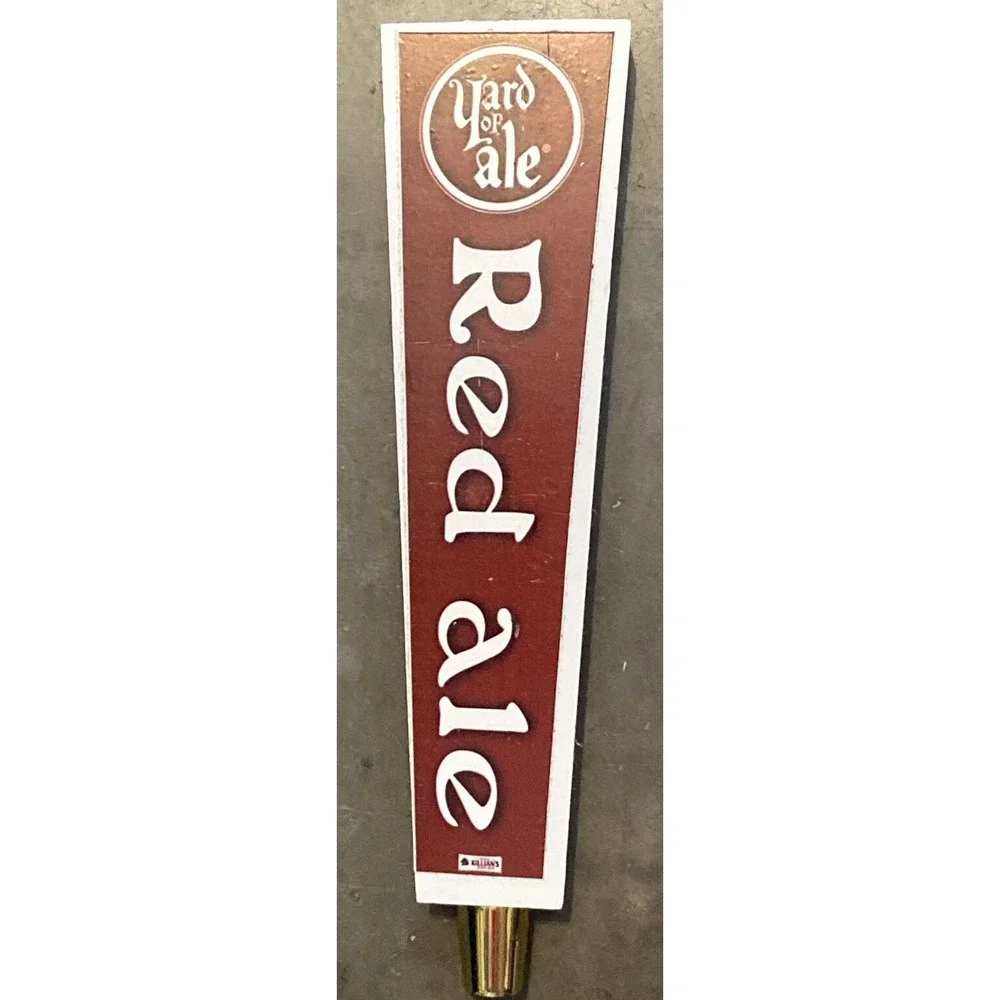 Yard Of Ale Red Ale Beer Tap Handle - Wood